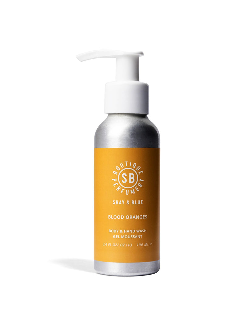 Shay & Blue Blood Oranges hand and body wash 100ml, UK version