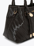 Carvela Antionia Weave Mini Bag brown woven synthetic (British brand)
