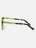 Oliver Bonas green crystal square acetate sunglasses - British product