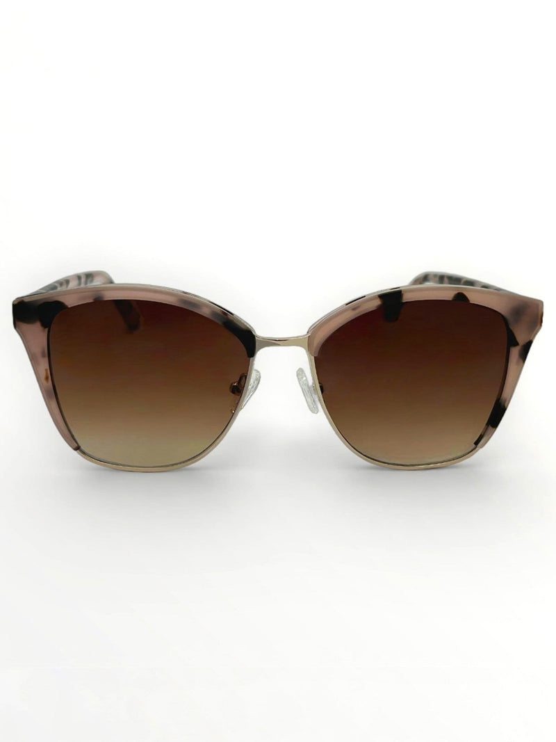 Laura Ashley gold round tortoiseshell sunglasses - British product