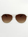 Laura Ashley gold tone aviator sunglasses - British product
