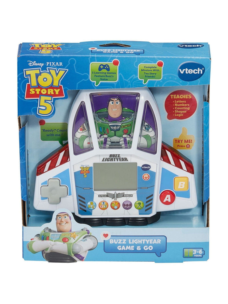 VTech Buzz Lightyear Game & Go handheld toy, imported from the UK