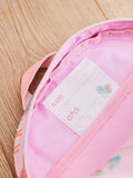 My 1st Years personalised pink safari backpack medium - British product