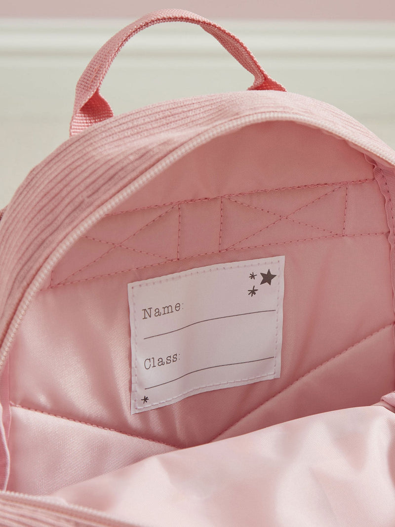 My 1st Years pink bumblebee mini backpack, imported from the UK