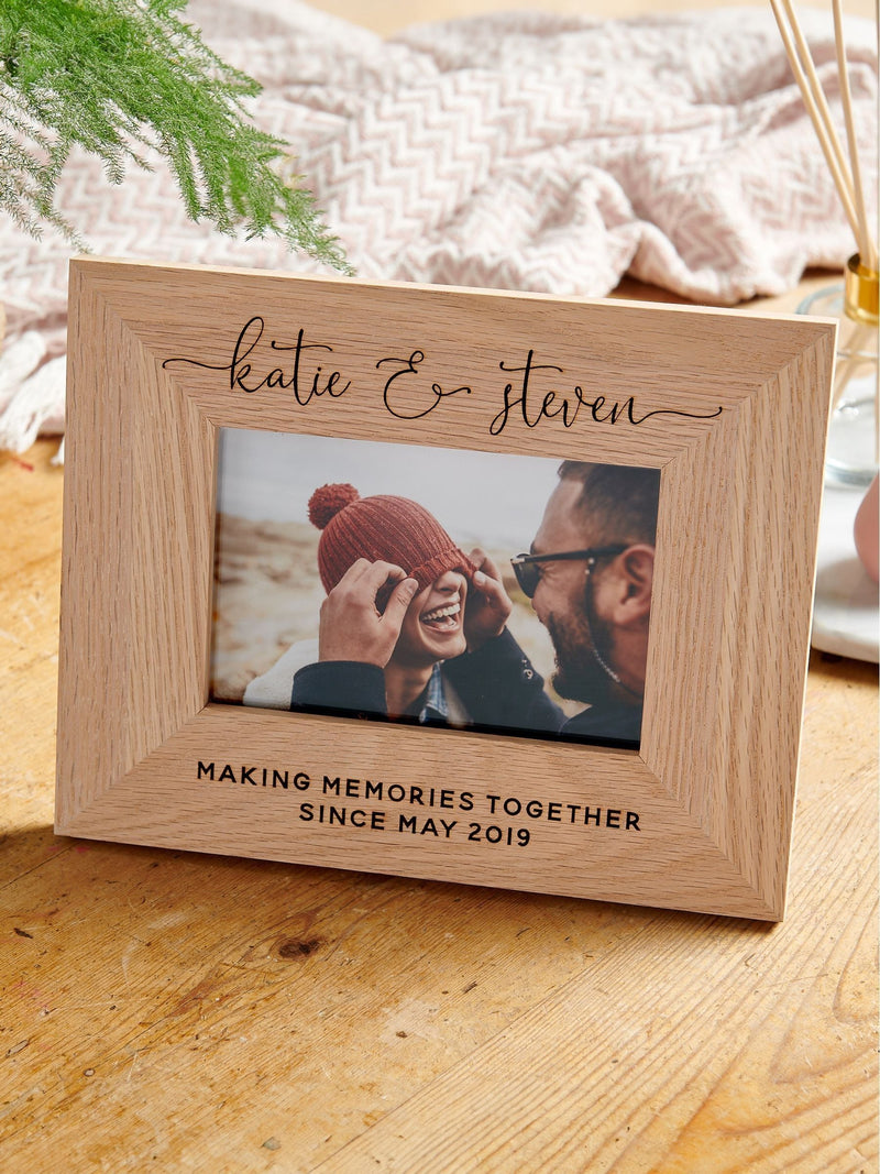 No Ordinary Gift personalised anniversary picture frame 6x4 inch (British brand)