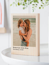 Next No Ordinary Gift Personalised Wooden Photo Block 10.5 x 17 x 1.7cm- Buy online at McGrocer