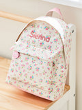 My 1st Years personalised ditsy print mini backpack, imported from the UK