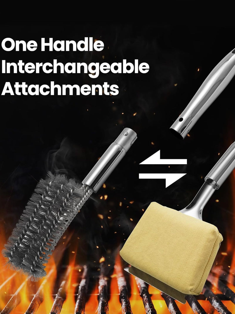 Gourmet Easy stainless steel grill press one size, imported from the UK