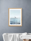 East End Prints Sunlight Bay wall art print, imported from the UK