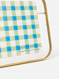 Oliver Bonas gold curved glass picture frame 5x7, UK version