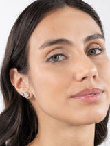 Next BOSS Kassy Silver Tone Stainless Steel Earrings- Buy online at McGrocer