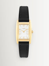 Next Coach Reese Black Leather Strap Watch- Buy online at McGrocer
