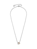 Olivia Burton Kindred Interlink rose gold necklace heart motif - British product