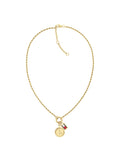 Tommy Hilfiger gold plated nautical charm necklace (British brand)