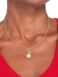 Tommy Hilfiger gold plated nautical charm necklace (British brand)