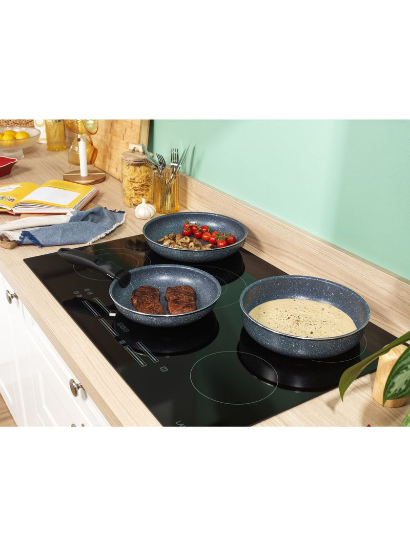 Russell Hobbs blue stone non-stick pan set, UK version