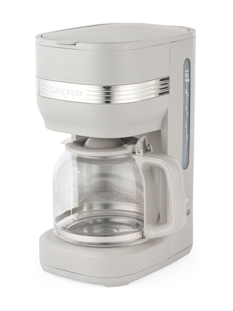Salter Rise coffee machine 1.5L taupe finish - British product