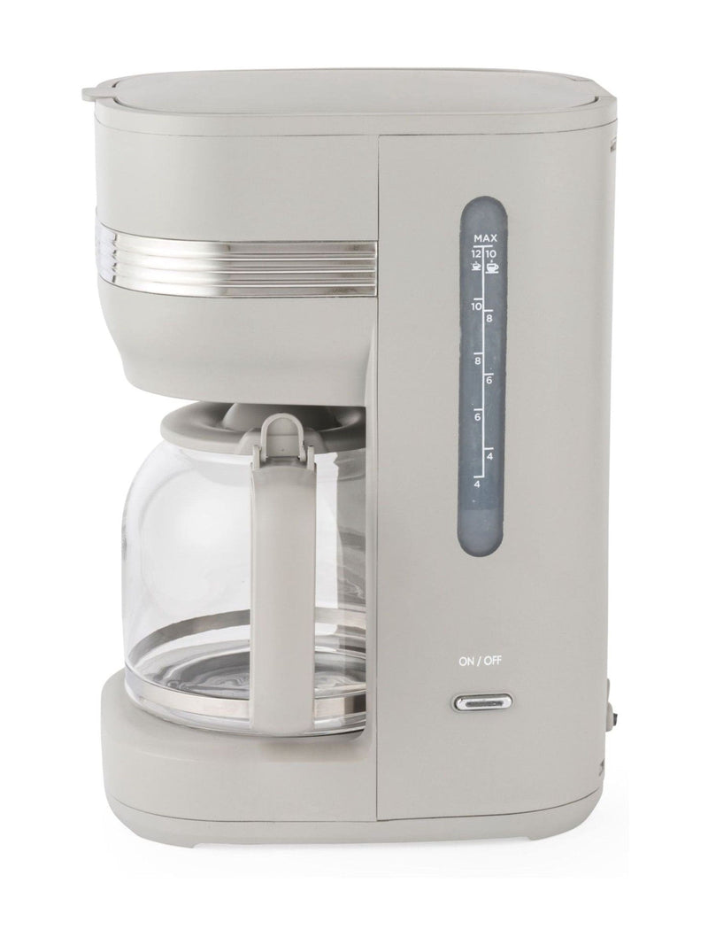 Salter Rise coffee machine 1.5L taupe finish - British product