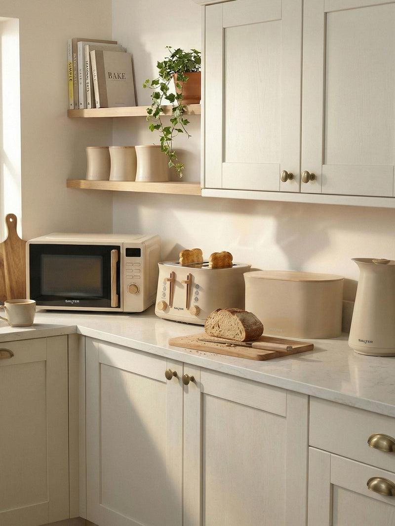 Salter Black Malmo microwave 20L - British product