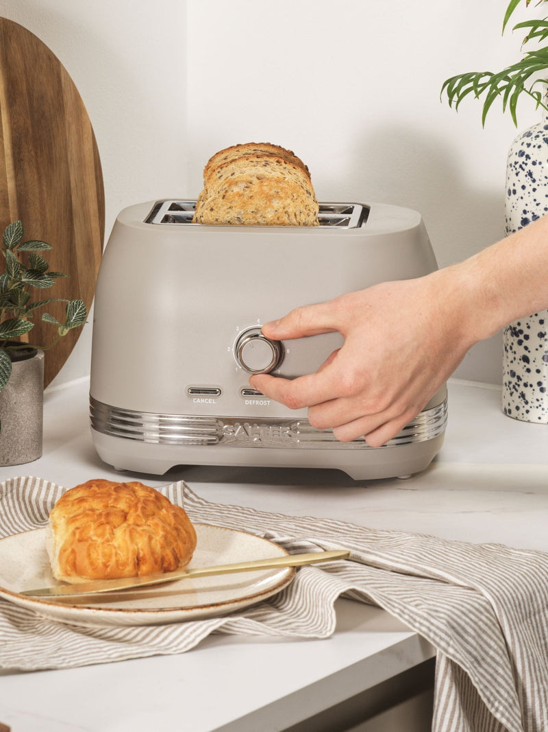 Salter Rise 2-slice toaster, UK version