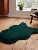 Next Think Rugs Jewel Green Super Teddy Shaggy Rug 60cm x 90cm- Buy online at McGrocer