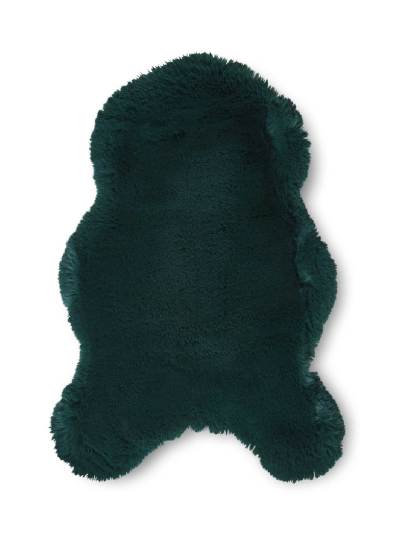 Think Rugs Jewel Green Super Teddy shaggy rug 60x90cm (British brand)