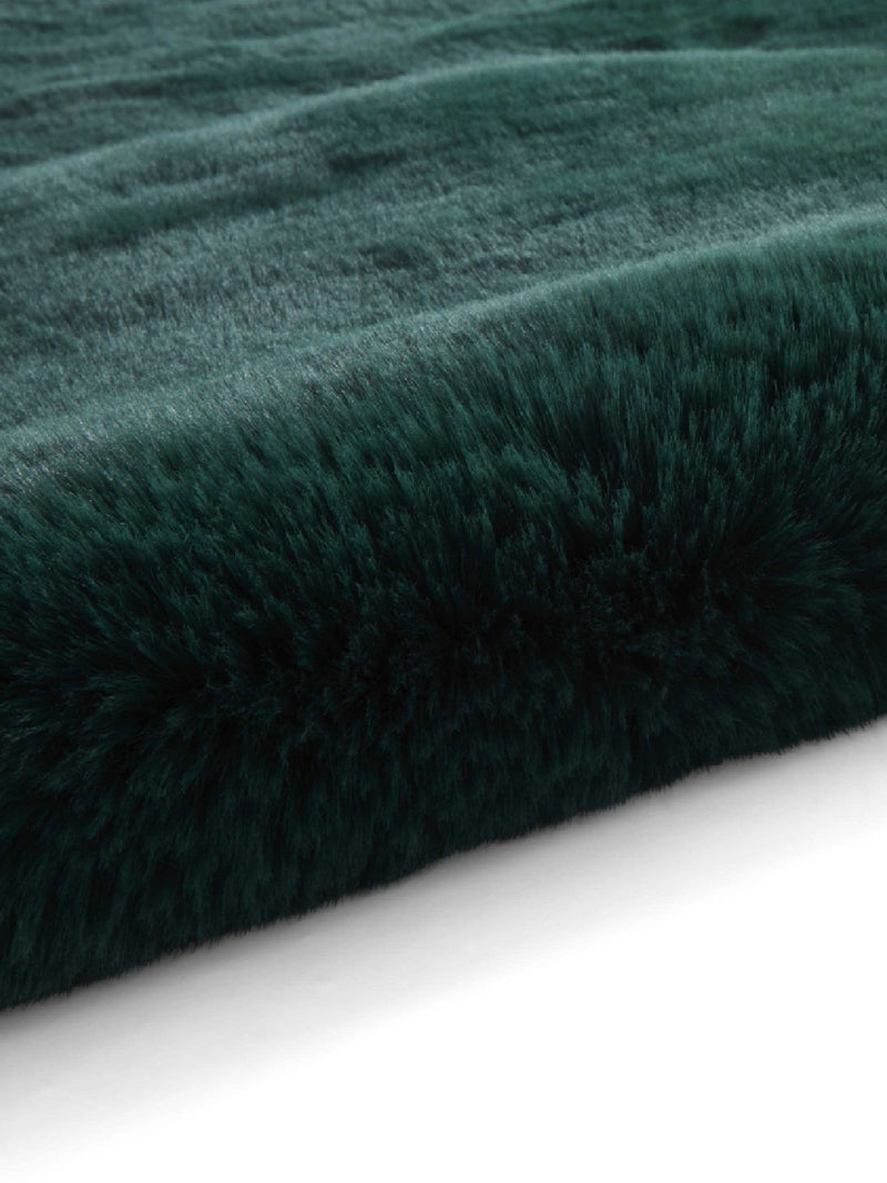 Think Rugs Jewel Green Super Teddy shaggy rug 60x90cm (British brand)