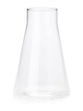 Conran Shop clear conical glass flask 15cm, UK version
