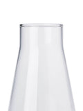 Conran Shop clear conical glass flask 15cm, UK version