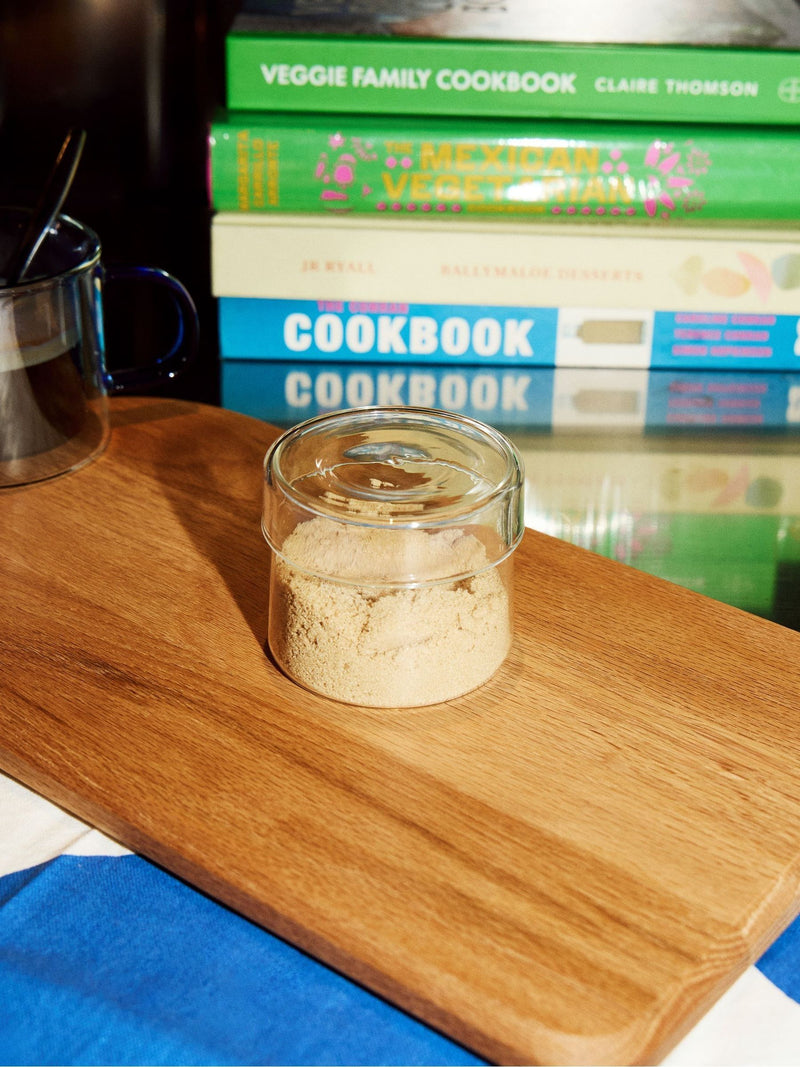 The Conran Shop clear lidded storage pot 8.5cm, imported from the UK