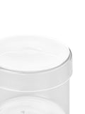 The Conran Shop clear lidded storage pot 8.5cm, imported from the UK