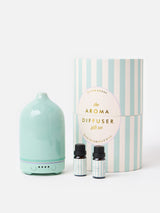 Next Oliver Bonas Blue Stripe Electric Aroma Diffuser- Buy online at McGrocer