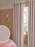Carnation pink floral made to measure curtains - British product