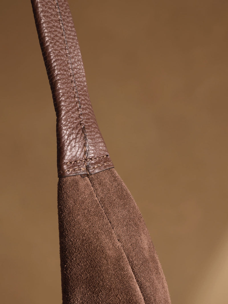 Russell & Bromley brown oversized shoulder bag (British brand)