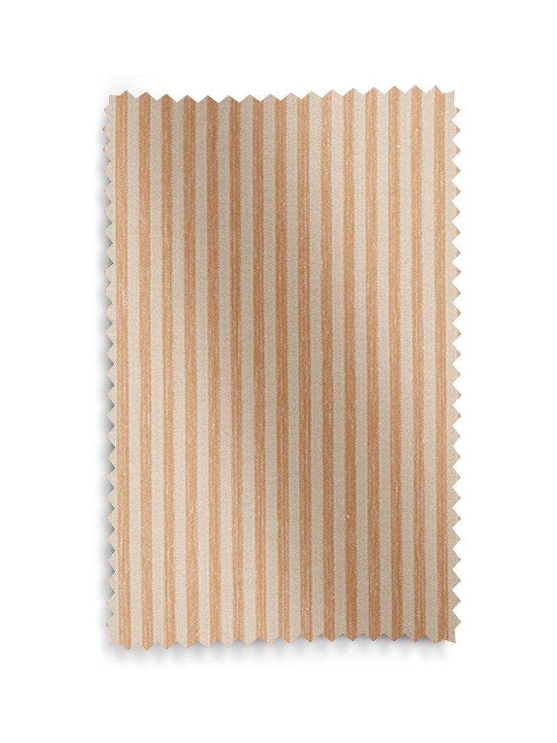 Josie roman blind Autumn Orange stripe jacquard made to measure (British brand)