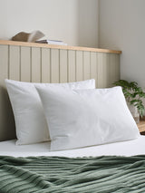 Next Christy Soft/Medium Cloud Loft Down-Like Pillows Pair- Buy online at McGrocer