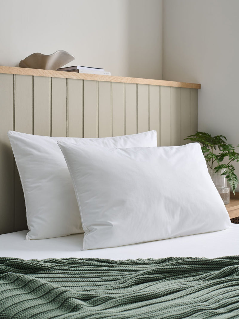 Christy Cloud Loft pillows pair soft medium, imported from the UK