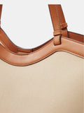 Accessorize brown canvas tote bag - British product