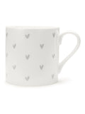Sophie Allport White Grandma Hearts mug 425ml - British product