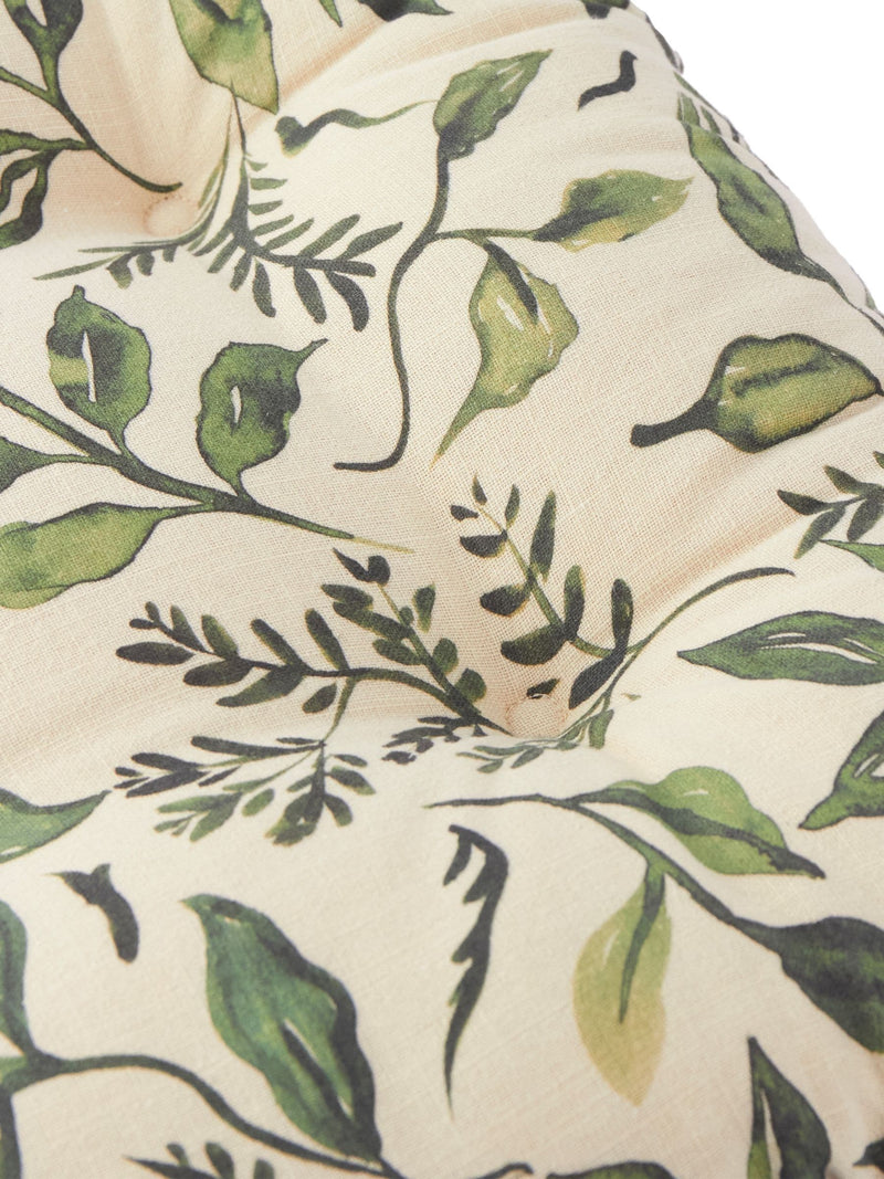Wylder herb garden cushion pair cotton slub, UK version
