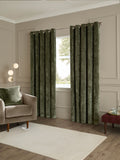 Paoletti Malachite Green Velvet cushion 50x50cm - British product