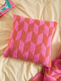 Furn geometric feather cushion 45x45, imported from the UK