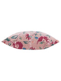Wylder Blushed Rose Aviary cotton velvet cushion 50x50 cm - British product