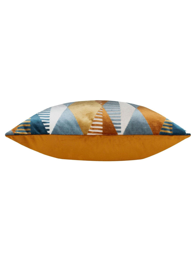 Furn Harlequin velvet cushion 50x50cm, imported from the UK