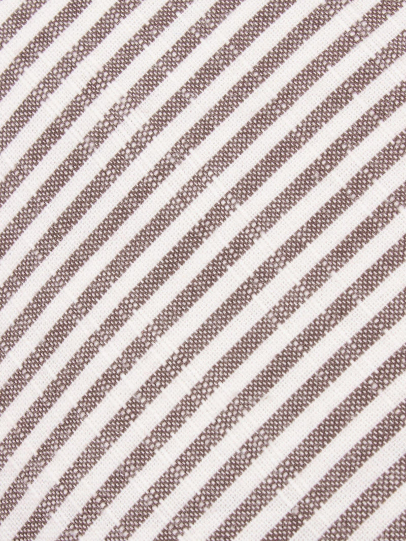 Yard Truro striped cotton cushion 45x45cm (British brand)