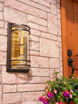 Next BHS Antique Bronze Bardo 2lt Large Bulkhead Lantern- Buy online at McGrocer