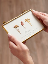 Next Posh Totty Designs Personalised Pressed Flower Quote Frame 10cm x 15cm- Buy online at McGrocer