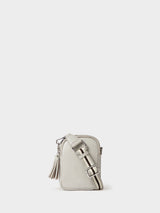 Next Osprey London Off White Stella Leather Phone Bag- Buy online at McGrocer