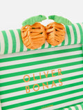 Oliver Bonas Green Fruta photo frame 4x6 3D orange - British product