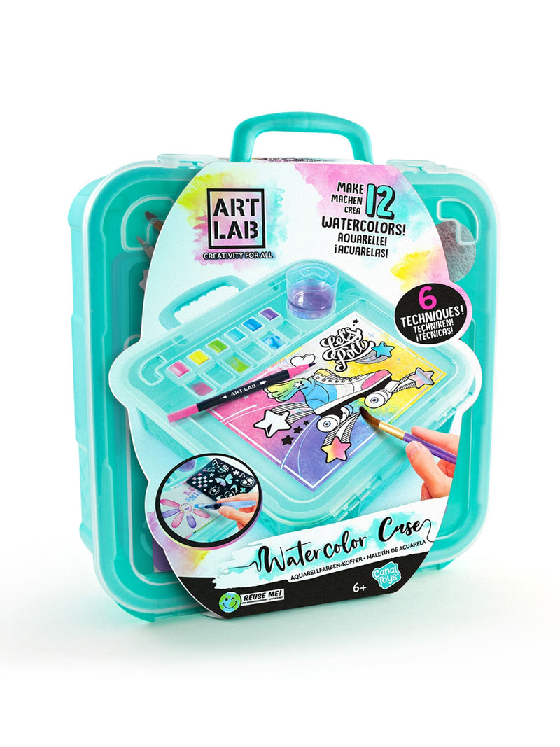 Canal Toys Art Lab Watercolour Case complete set, UK version
